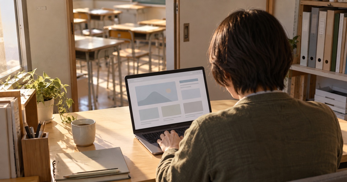 学習塾のサイトは何を載せる?必要なページと作り方のイメージ写真